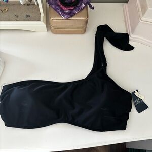 Black NWT Abercrombie & Fitch Swim Top